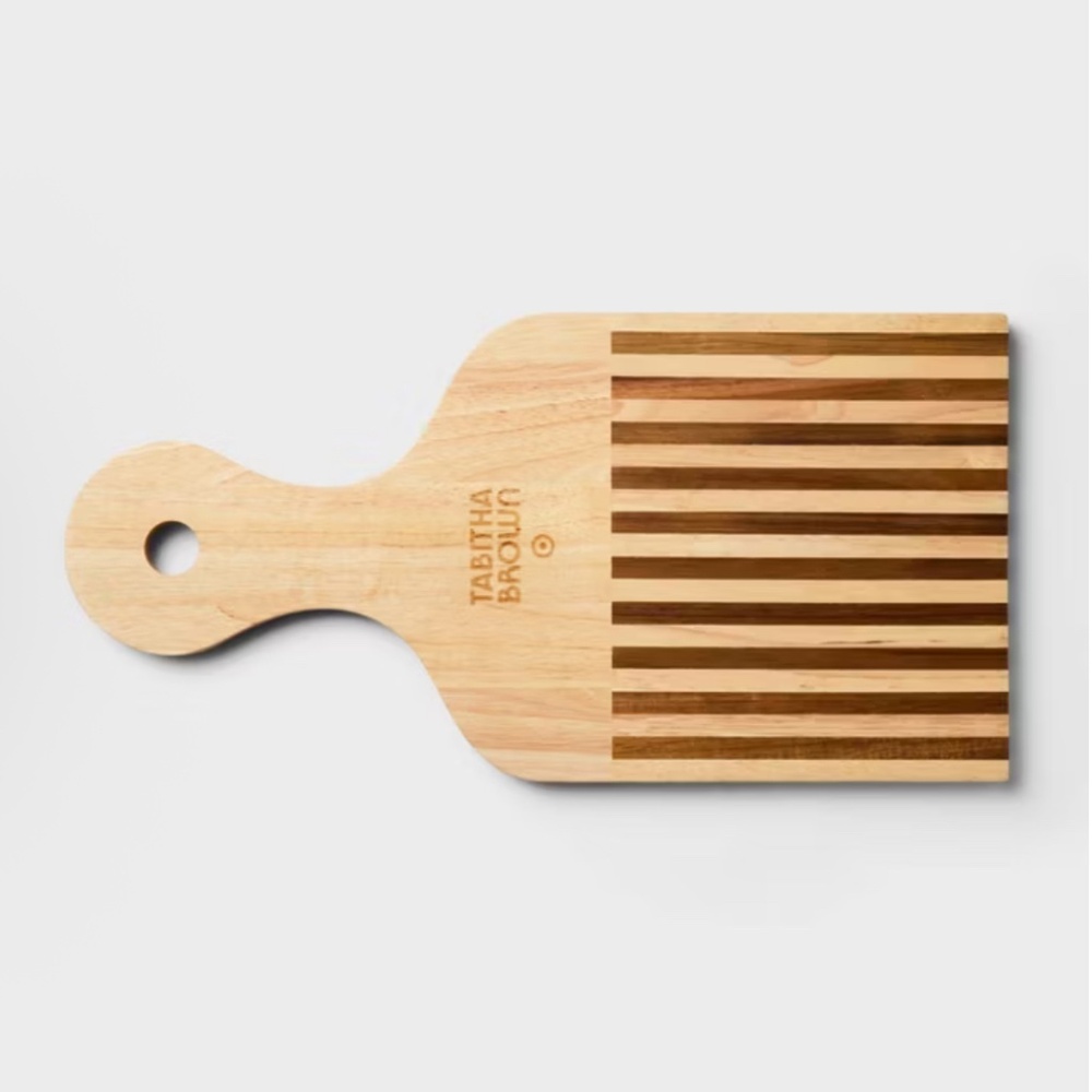 Shaped Wood Cutting Board with Handle - Tabitha Brown for Target: Tabitha Brown